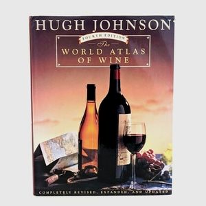 Excellent Condition The World of Atlas of Wine by Hugh Johnson 4th Edition